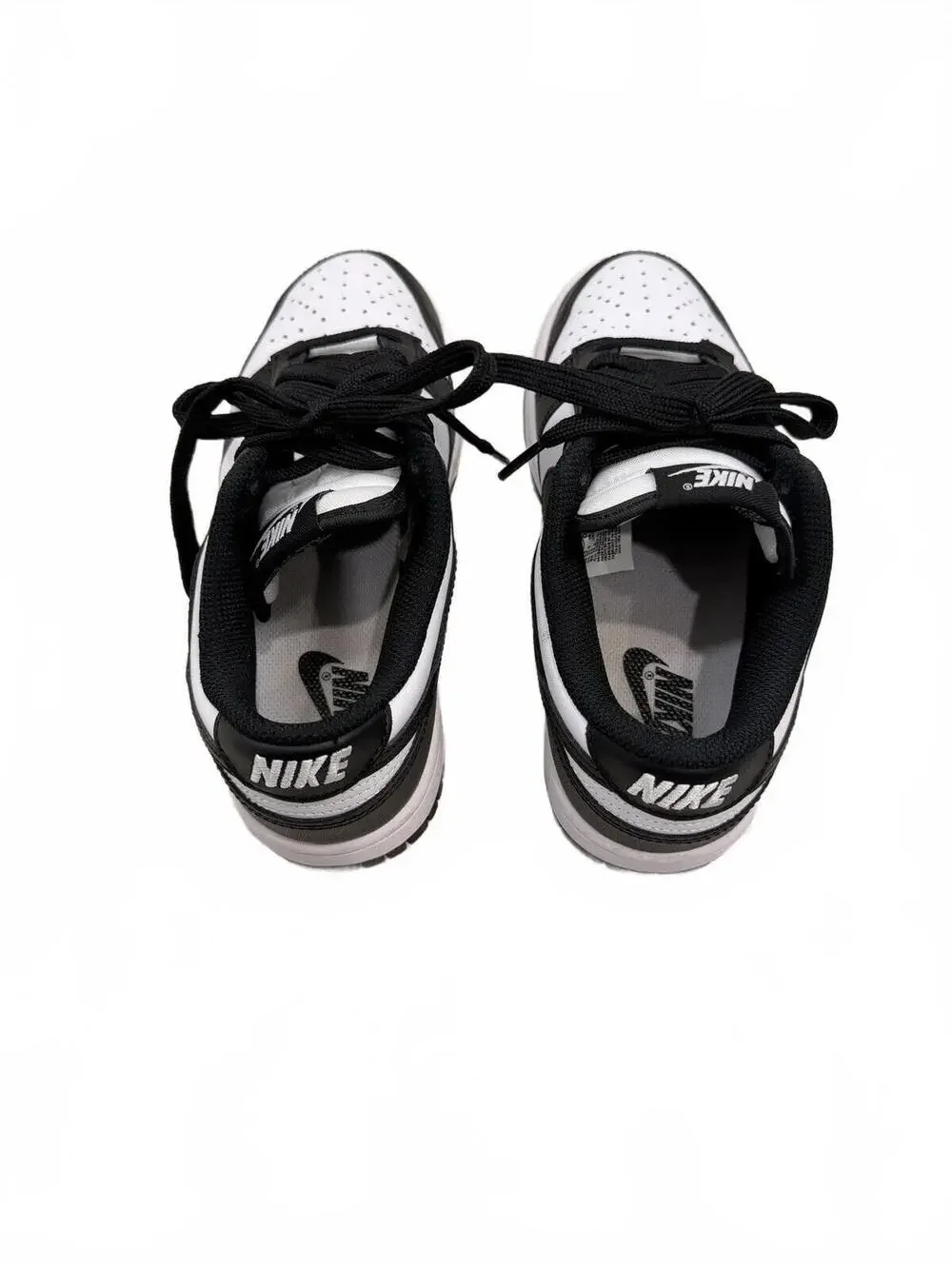 Nike Dunk Low Panda Womens Black White Retro Low Top Sneaker Shoes‎ Size 5